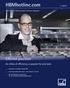 HBMhotline.com. Efficient precision. An ethos of efficiency, a passion for precision. HBM Test and Measurement customer magazine