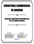 INDUSTRIAL COMMISSION OF ARIZONA