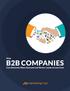 How. B2B Companies. Can Generate More Demand and Better Leads at Less Cost