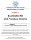 Examination for Civil Procedure (Ontario)