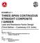 THREE-SPAN CONTINUOUS STRAIGHT COMPOSITE I GIRDER Load and Resistance Factor Design (Third Edition -- Customary U.S. Units)