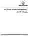 In-Circuit Serial Programming (ICSP ) Guide