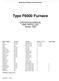 Type F6000 Furnace OPERATION MANUAL AND PARTS LIST. Series 1060