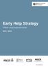 Early Help Strategy 2013-2015. Children, Young People and Families. www.manchester.gov.uk