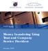 Money Laundering Using Trust and Company Service Providers