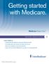Getting started with Medicare.