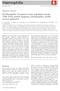 US Hemophilia Treatment Center population trends 1990 2010: patient diagnoses, demographics, health services utilization