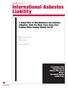 International Asbestos Liability