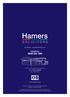 Hamers S O L I C I T O R S. Jim Wyatt jwyatt@hamers.com. Freephone: 0800 591 999. 5 Earls Court, Priory Park, East, Hull HU4 7DY