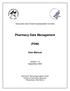 Pharmacy Data Management