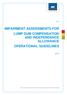 IMPAIRMENT ASSESSMENTS FOR LUMP SUM COMPENSATION AND INDEPENDENCE ALLOWANCE OPERATIONAL GUIDELINES