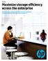 HP Data Protector software and HP StoreOnce backup systems for federated deduplication and flexible deployment