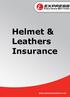 Helmet & Leathers Insurance