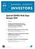 Special EDHEC-Risk Days Europe 2014