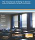 The Importance of Being There: A Report on Absenteeism in the Nation s Public Schools