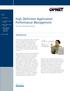 High Definition Application Performance Management