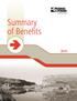 Summary of Benefits 2015