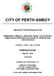 CITY OF PERTH AMBOY REQUEST FOR PROPOSALS FOR EMERGENCY MEDICAL SERVICES / BASIC LIFE SUPPORT AMBULANCE SERVICES AND LEASE OF GARAGE AND OFFICE SPACE
