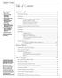 Table of Contents. Student Guide. Get Started!...2