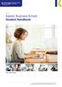 2015 Kaplan Business School Student Handbook