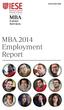 MBA 2014 Employment Report