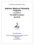 Addiction Medicine Fellowship Programs