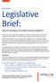 Legislative Brief: HEALTH SAVINGS ACCOUNT (HSA) ELIGIBILITY