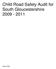 Child Road Safety Audit for South Gloucestershire 2009-2011