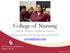 College of Nursing. Patricia Wilhelm, Academic Advisor Margaret Robinson, Admissions Coordinator nursing@ouhsc.edu (405) 271-2428
