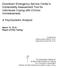 Downtown Emergency Service Center s Vulnerability Assessment Tool for Individuals Coping with Chronic Homelessness: