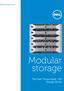 Dell PowerVault MD Family. Modular storage. The Dell PowerVault MD storage family