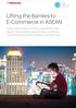 Lifting the Barriers to E-Commerce in ASEAN