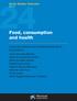 Food, consumption and health