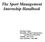 The Sport Management Internship Handbook