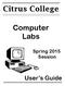 Citrus College. Computer Labs