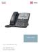 USER GUIDE. Cisco Small Business Pro. SPA 504G IP Phone for 8x8 Virtual Office