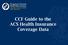 CCF Guide to the ACS Health Insurance Coverage Data