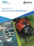 Bachelor of 3D Art and Animation