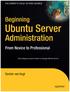 Beginning Ubuntu Server Administration