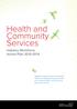 Health and Community Services Industry Workforce Action Plan 2010-2014