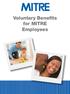 Voluntary Benefits for MITRE Employees