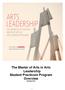 The Master of Arts in Arts Leadership Student Practicum Program Overview (Revised 4/14)