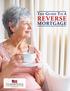 The Guide To A. Reverse. Mortgage