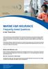 MARINE K&R INSURANCE Frequently Asked Questions