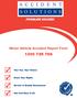 Motor Vehicle Accident Report Form