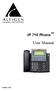 IP 710 Phone. User Manual