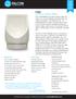 F1000 VITREOUS CHINA URINAL BENEFITS FEATURES