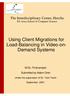 Using Client Migrations for Load-Balancing in Video-on- Demand Systems