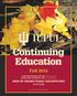 Continuing Education