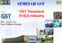 SEMINAR GST. GST Treatment S14(2) Industry. Date : 18 June 2014 Venue: Pullman, Putrajaya